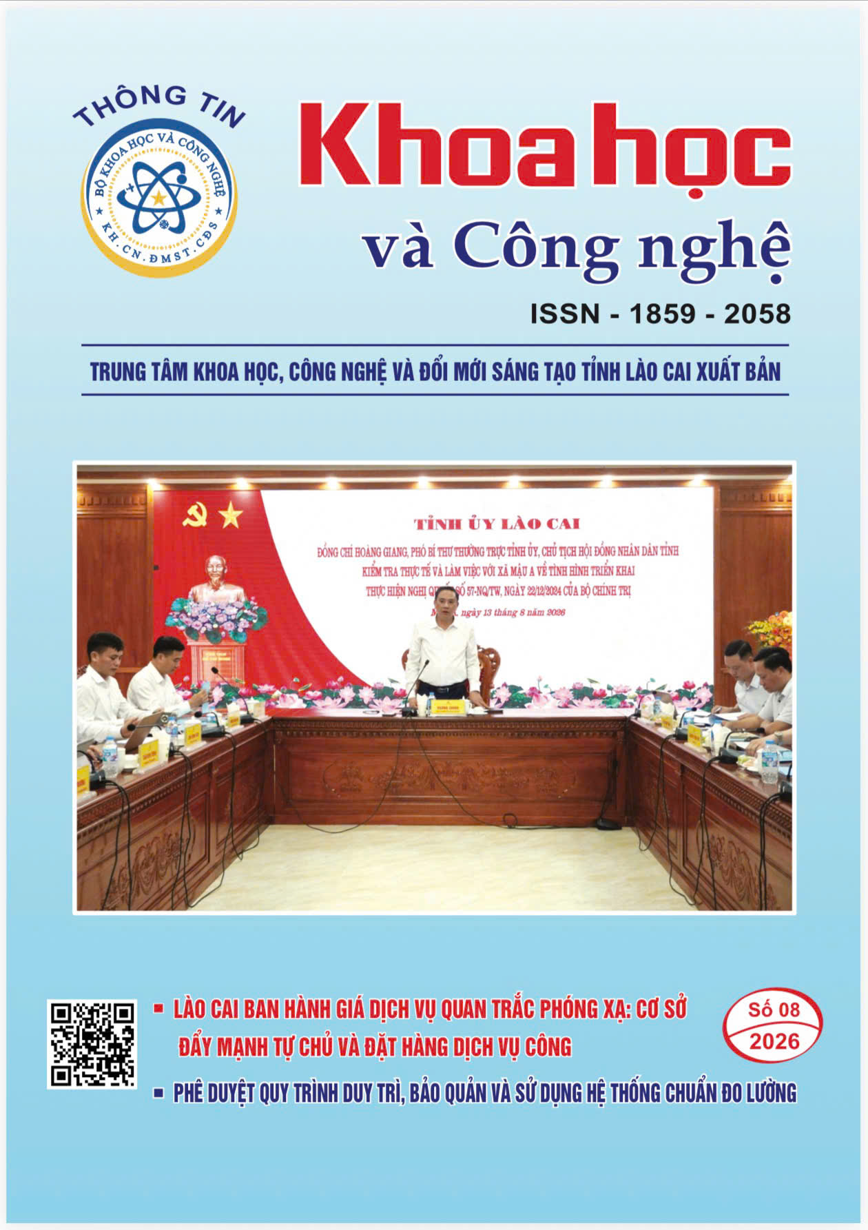 BẢN TIN THÔNG TIN KHCN SỐ 8